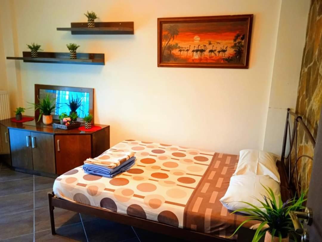 Blue Moon Accommodation เนอา มิคานิโอนา ภายนอก รูปภาพ